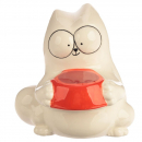 Spardose Katze mit Futternapf